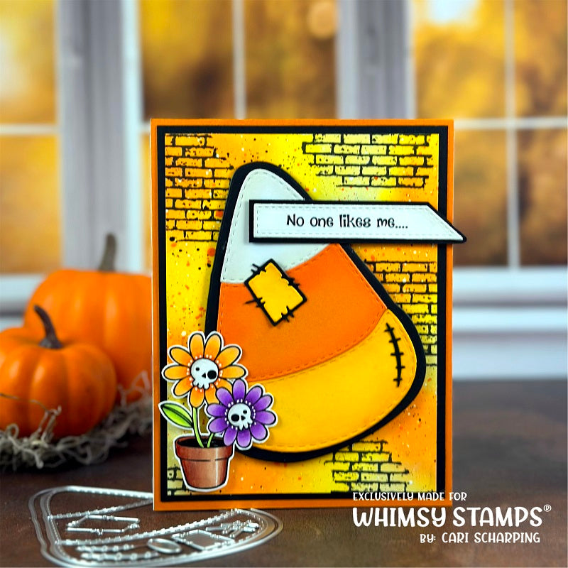 Primitive Halloween Clear Stamps - Whimsy Stamps