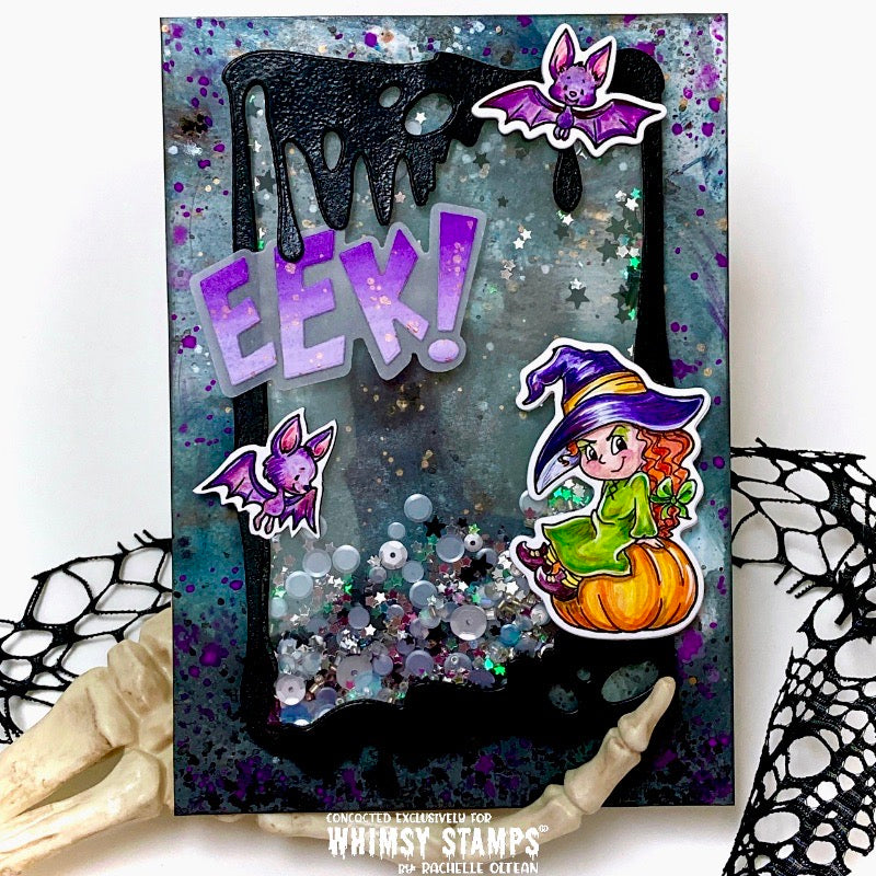 **NEW Halloween Night Outlines Die Set - Whimsy Stamps