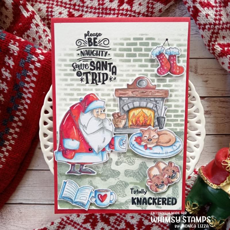 6x6 Paper Pack - Cozy Hearth - Whimsy Stamps