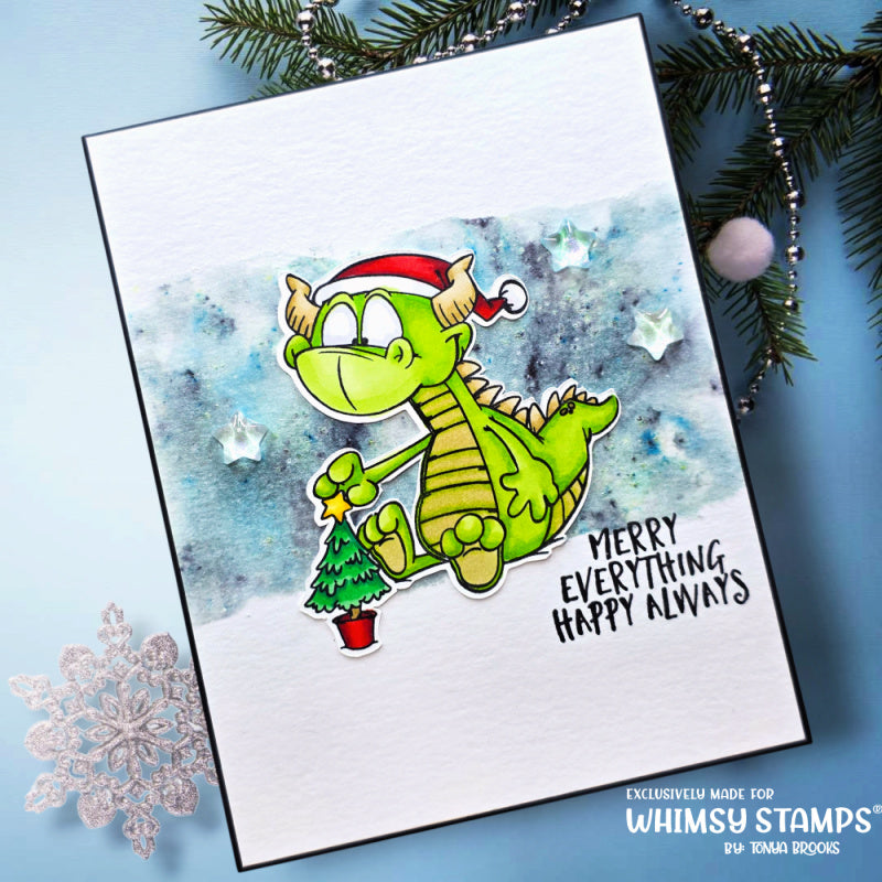 *NEW Dudley and Friend Christmas Clear Stamps - Whimsy Stamps