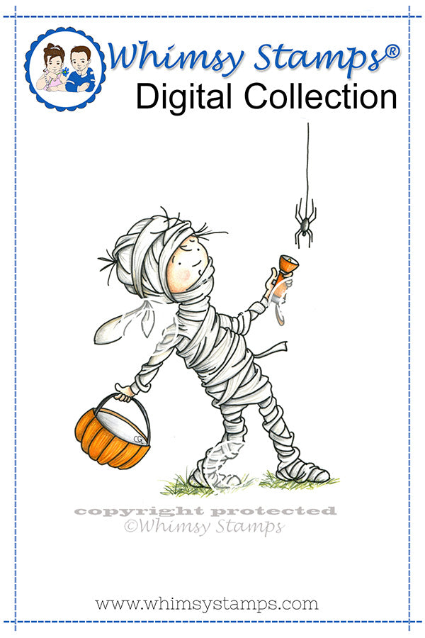 A Fright - Digital Stamp