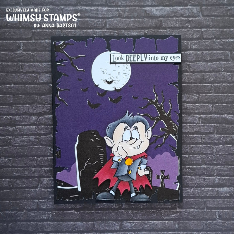 Dracula - Digital Stamp - Whimsy Stamps