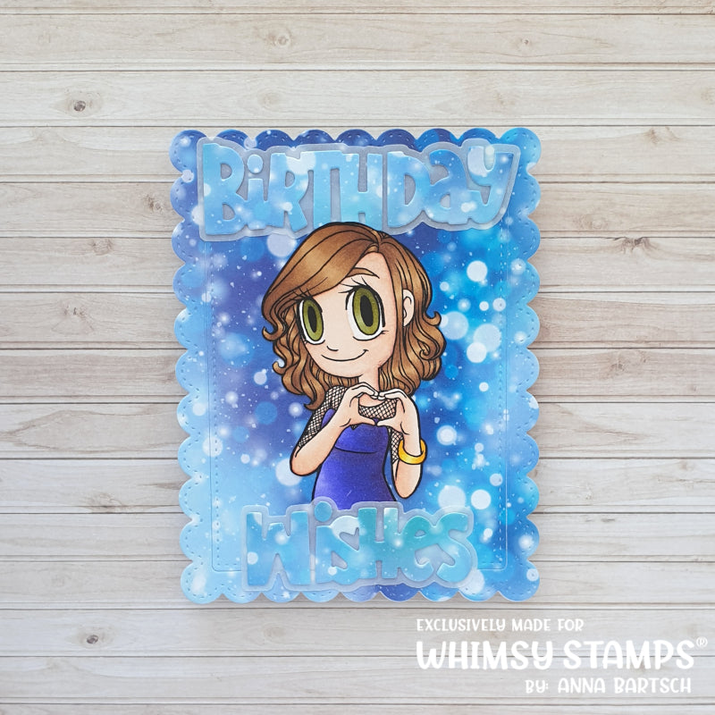 I Heart You Gwen - Digital Stamp - Whimsy Stamps