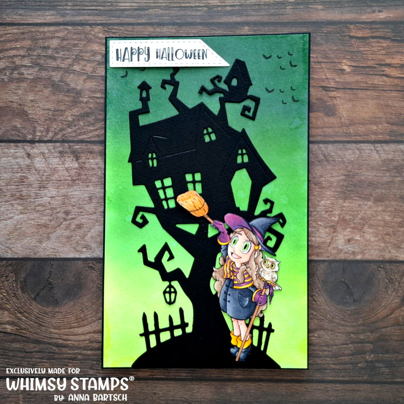 Sorceress in Training - Digital Stamp - Whimsy Stamps