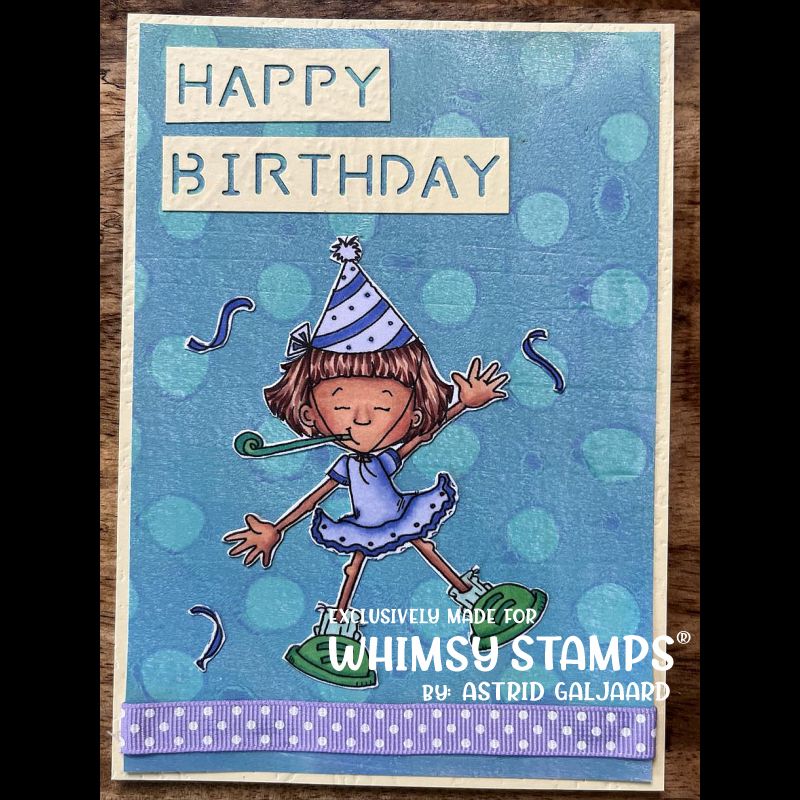 Let's Party - Digital Stamp - Whimsy Stamps