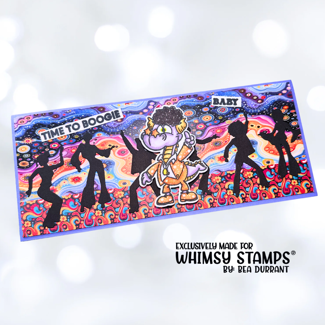Retro Dancers Die Set - Whimsy Stamps