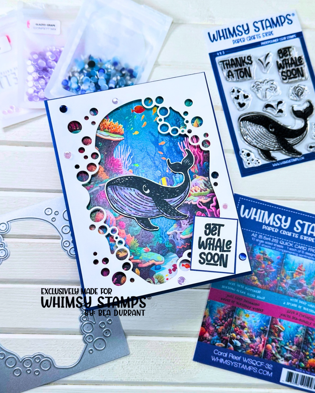 Thanks a Ton Clear Stamps - Clear Stamps - Whimsy Stamps