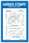 **NEW Blitzened Clear Stamps - Whimsy Stamps