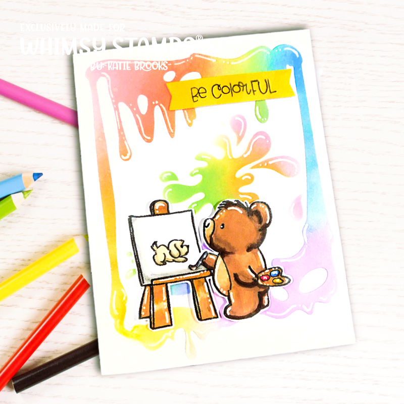 Bear Love Clear Stamps - Whimsy Stamps