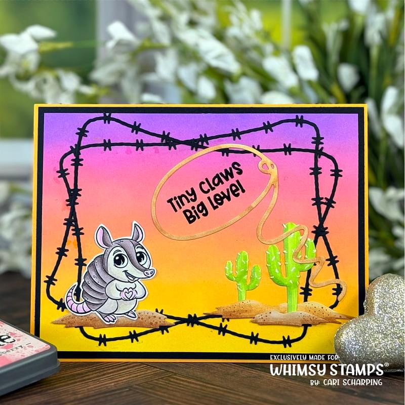 *NEW Arma-delight Clear Stamps - Whimsy Stamps