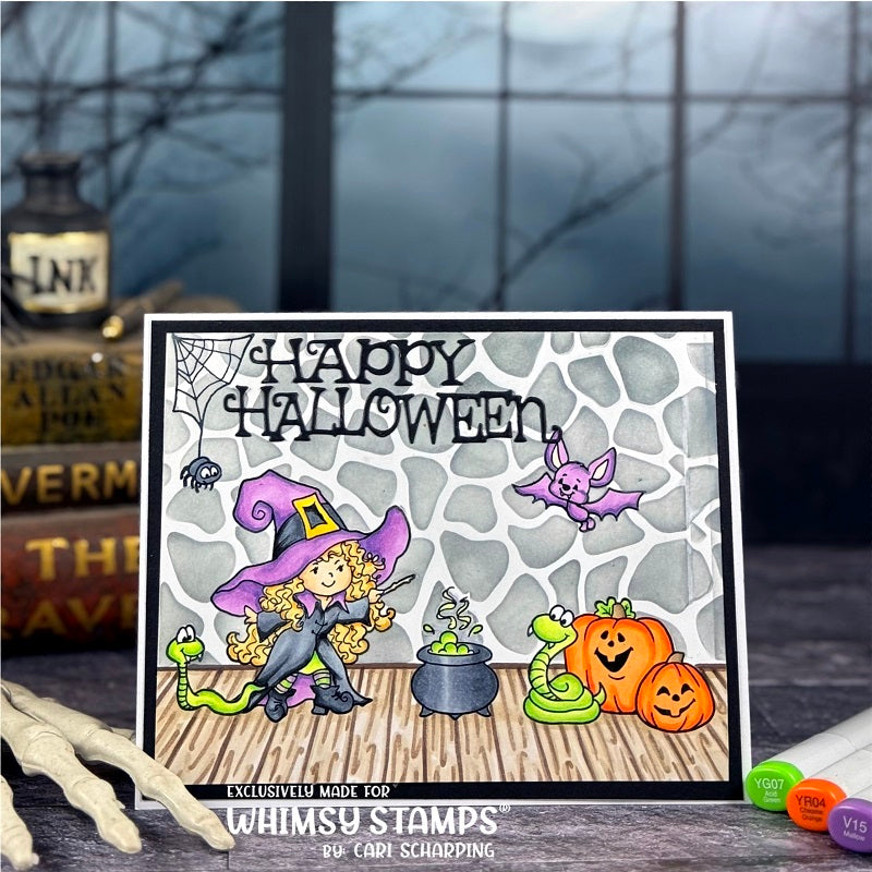 *NEW Halloween Tricks Clear Stamps - Whimsy Stamps