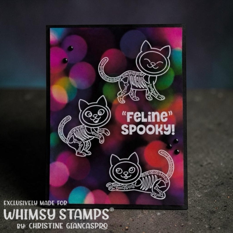 Feline Spooky Clear Stamps