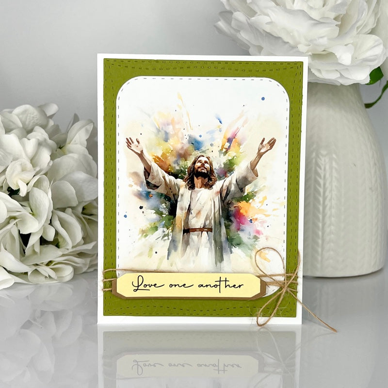 *NEW Quick Card Fronts - His Love - Whimsy Stamps