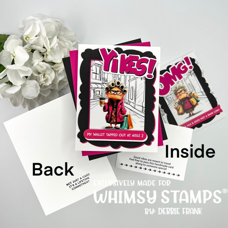 *NEW Portrait Frames Die Set - Whimsy Stamps