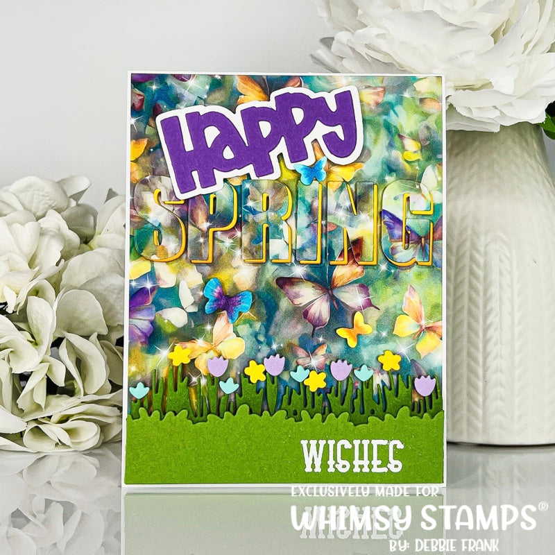 *NEW 6x6 Paper Pack - Pastel Butterflies - Whimsy Stamps