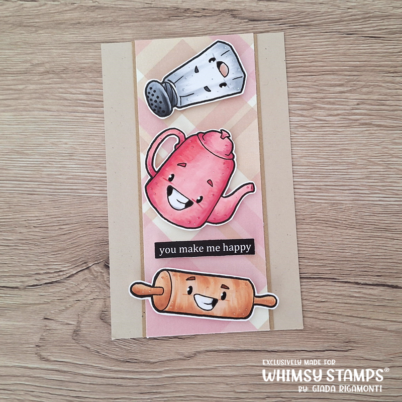 Cute Kitchen Digital Stamp - Whimsy Stamps