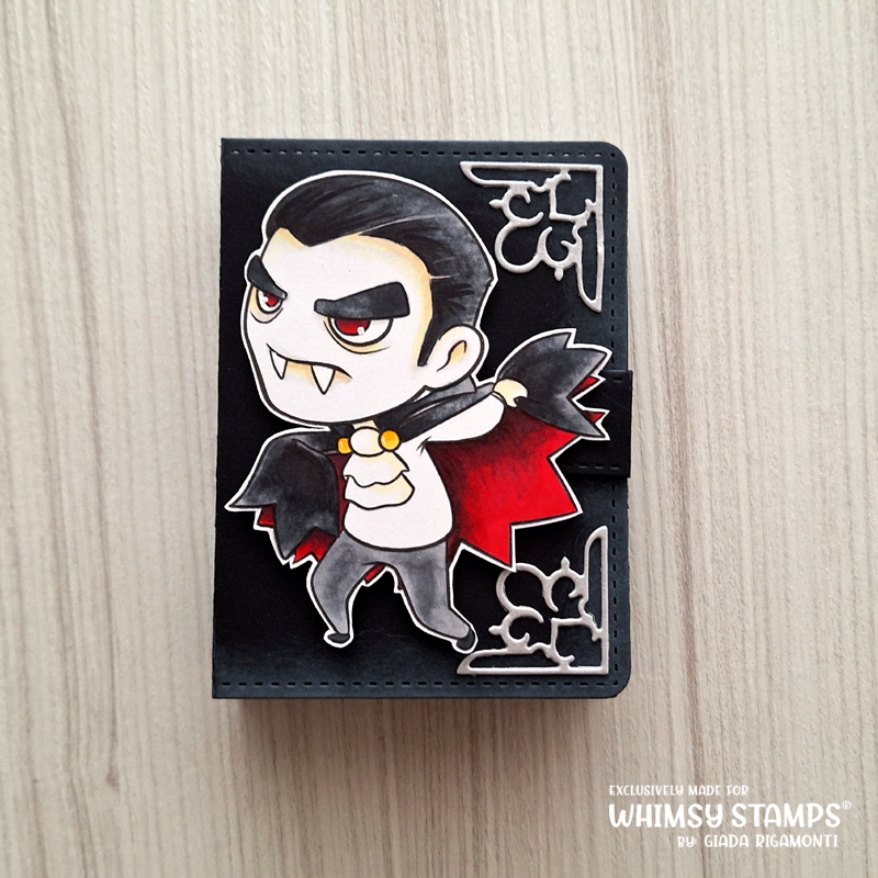 Mini Vampire - Digital Stamp - Whimsy Stamps