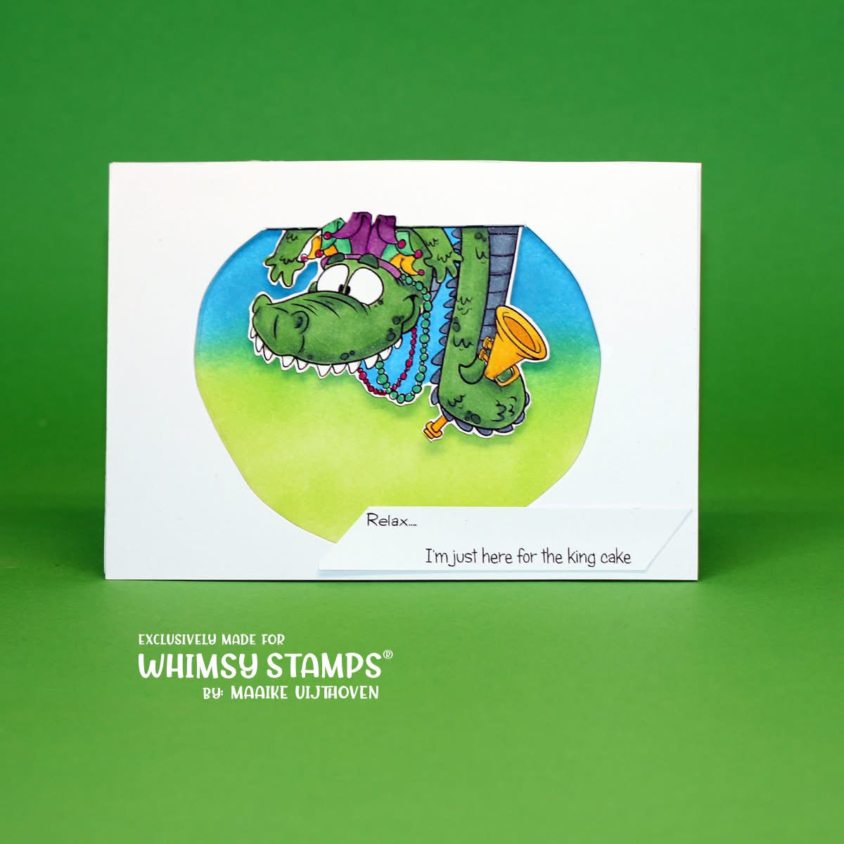 Mardi Gras - Digital Stamp Set - Whimsy Stamps