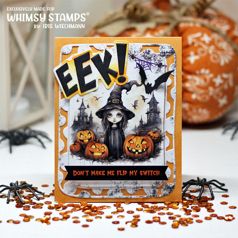 Wonky Dots Frame Die Set - Whimsy Stamps