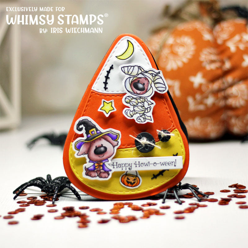 Primitive Candy Corn Die Set - Whimsy Stamps