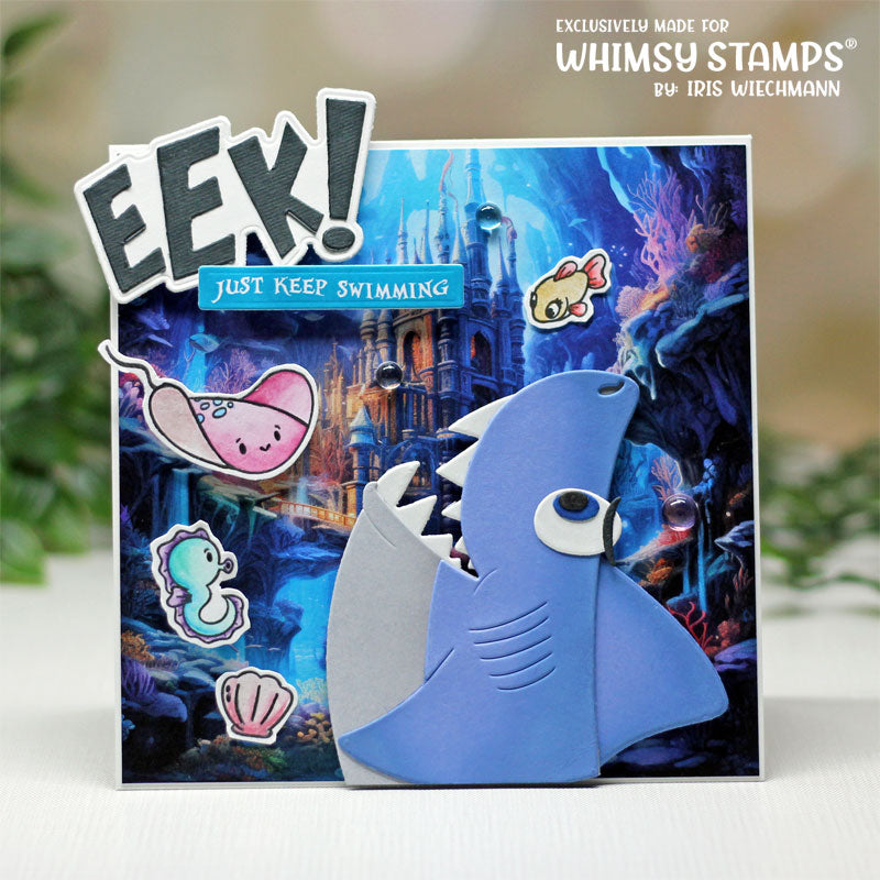 Shark Snacks Die Set - Whimsy Stamps