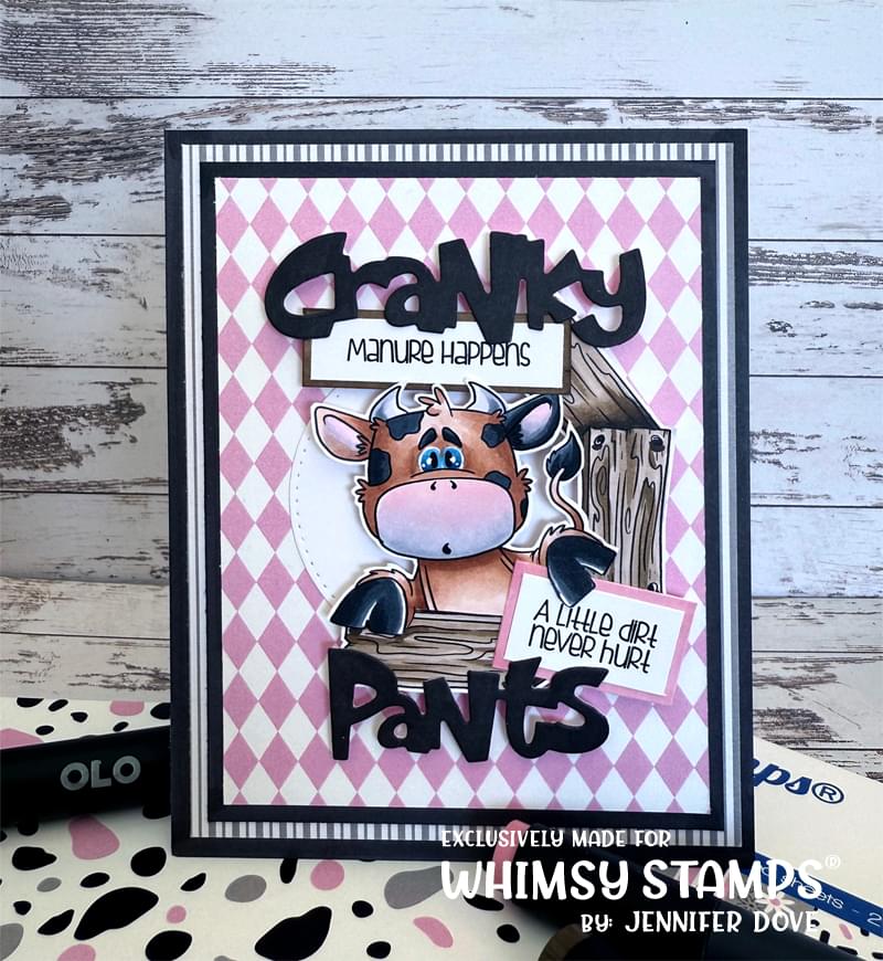 **NEW Barnyard Elements Clear Stamps - Whimsy Stamps