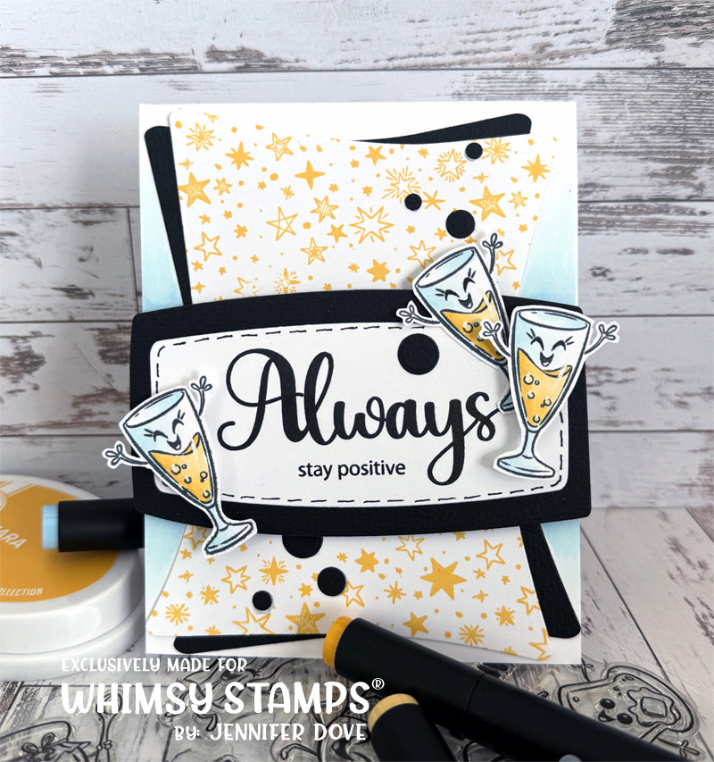 Always and Forever Sentiments Clear Stamps - Whimsy Stamps