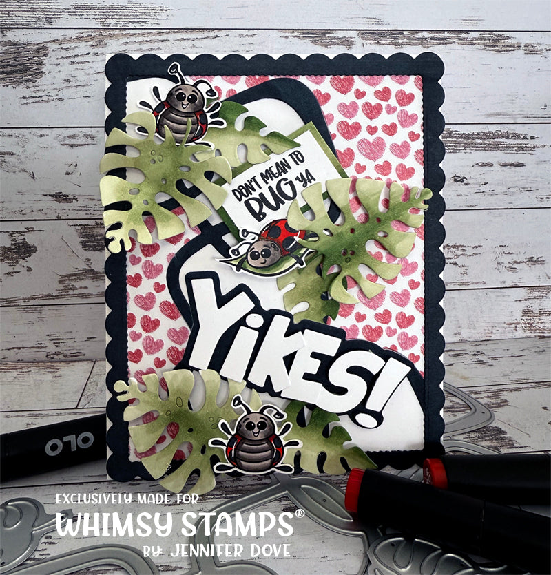 **NEW Don't Mean to Bug Ya Clear Stamps - Whimsy Stamps