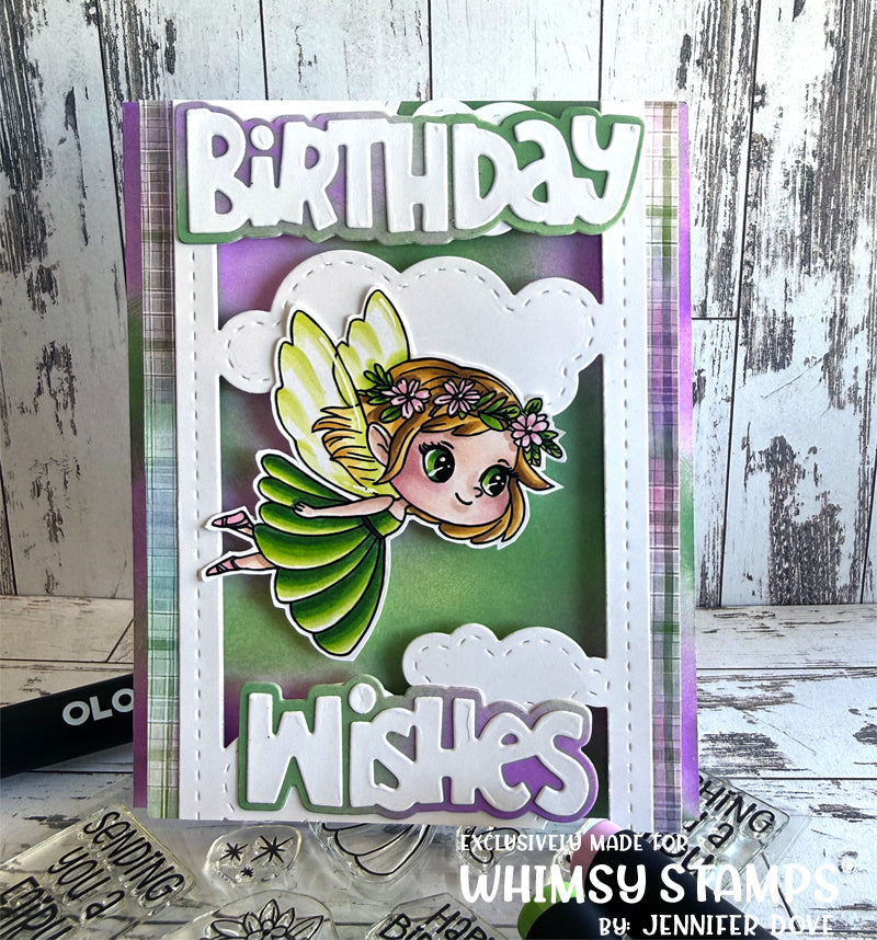 *NEW Fairy Special Clear Stamps - Whimsy Stamps