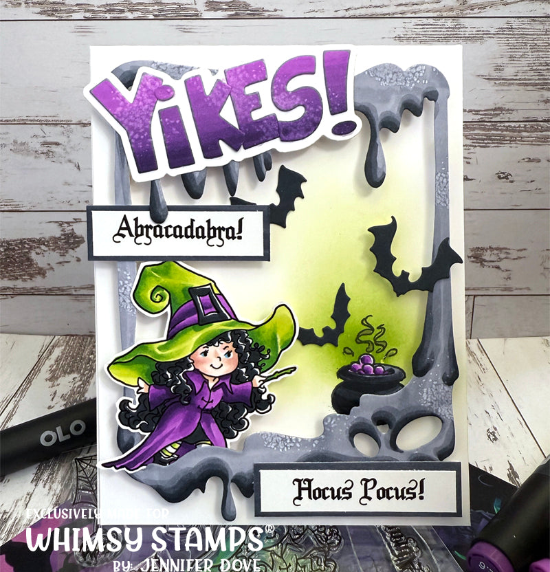*NEW Halloween Tricks Clear Stamps - Whimsy Stamps