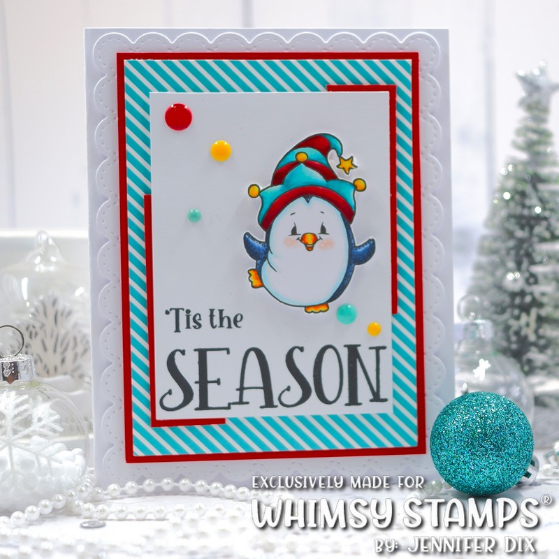 *NEW Snowman Jars Clear Stamps - Whimsy Stamps