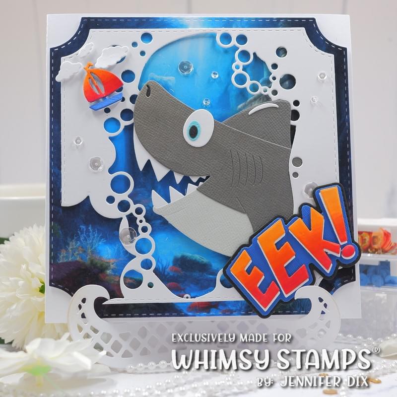 **NEW Bubbly Die - Whimsy Stamps
