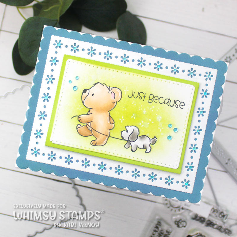 **NEW Bear Bubbles - NoFuss Masks - Whimsy Stamps
