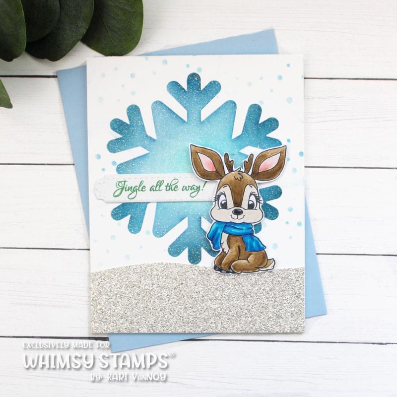 Christmas in the Woods Clear Stamps - Whimsy Stamps