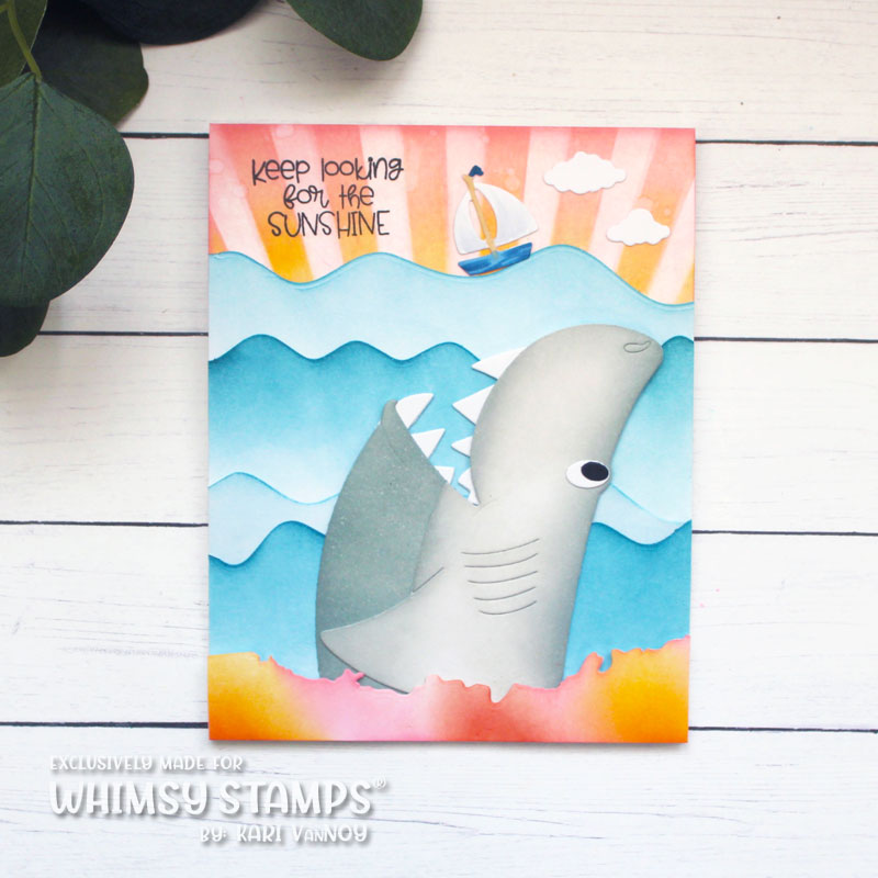 **NEW Shark Snacks Die Set - Whimsy Stamps
