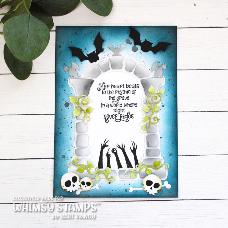 Haunted Screams Clear Stamps