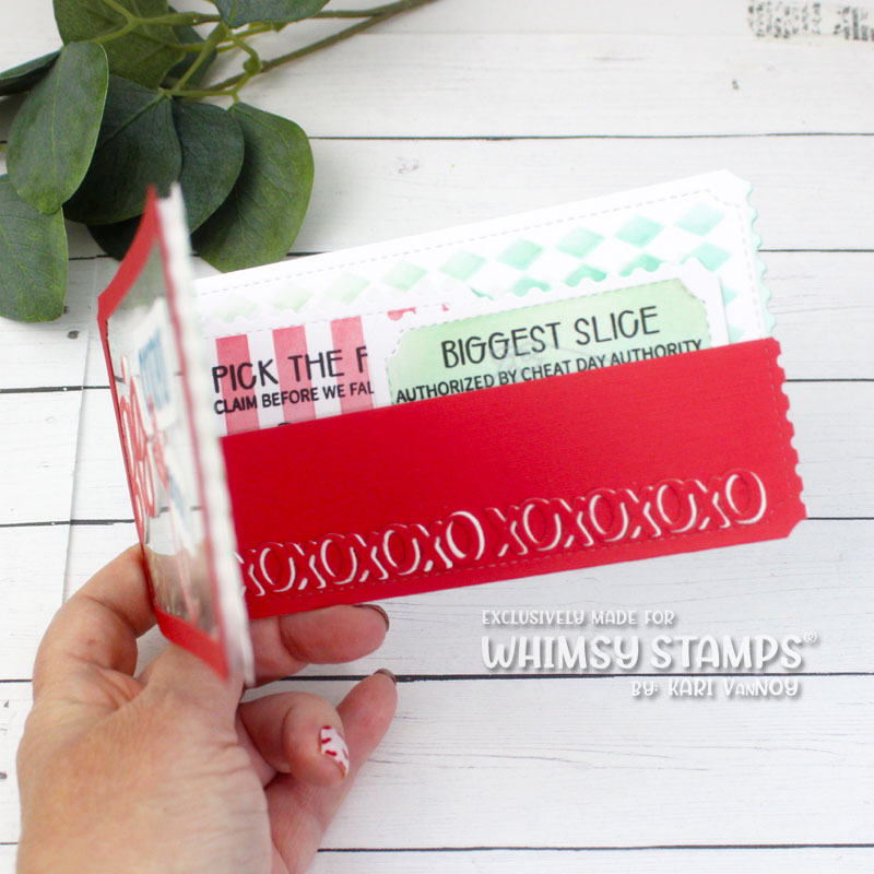 *NEW Terrific Slim Tickets Windows Die Set - Whimsy Stamps