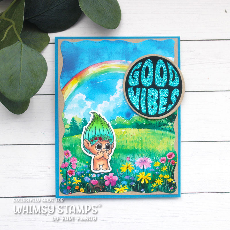 Troll Friends Outline Die Set - Whimsy Stamps