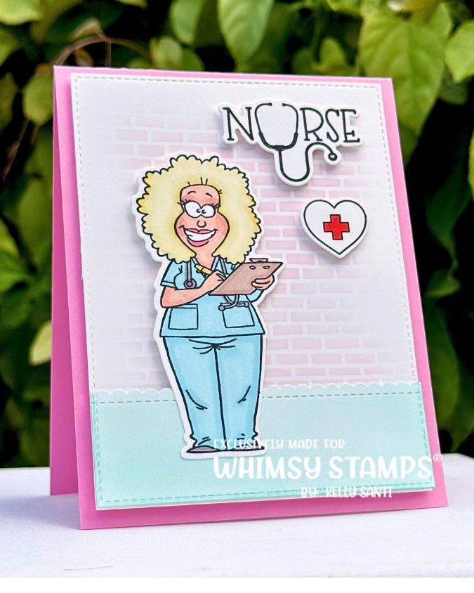 Nurses Day Clear Stamps - Whimsy Stamps