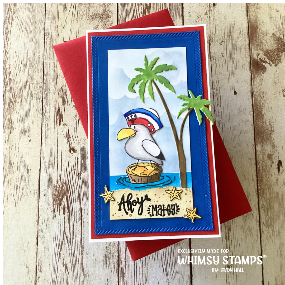 Ahoy, Matey! Clear Stamps - Whimsy Stamps