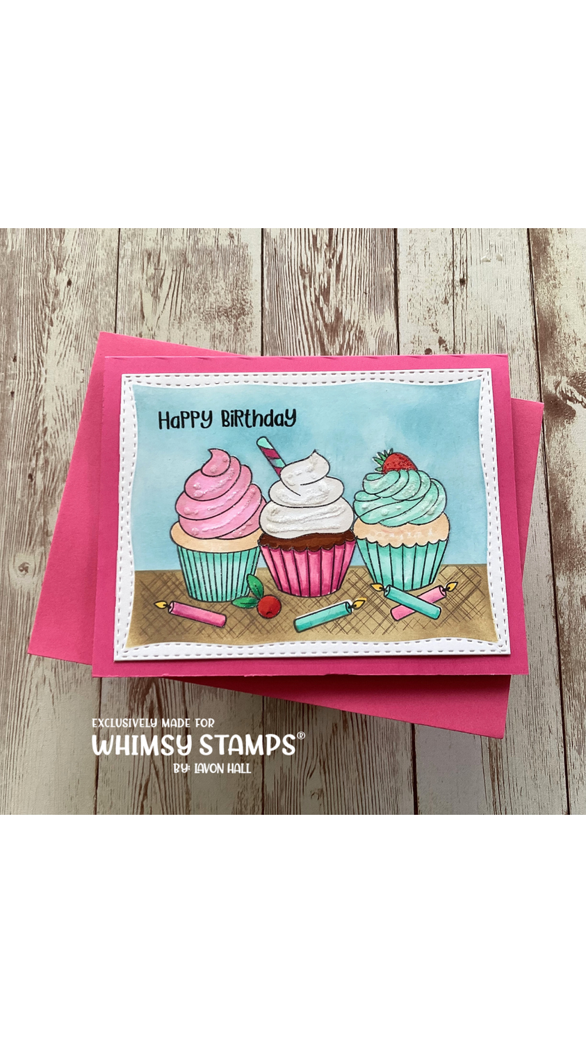 Calories Schmalories - NoFuss Masks - Whimsy Stamps