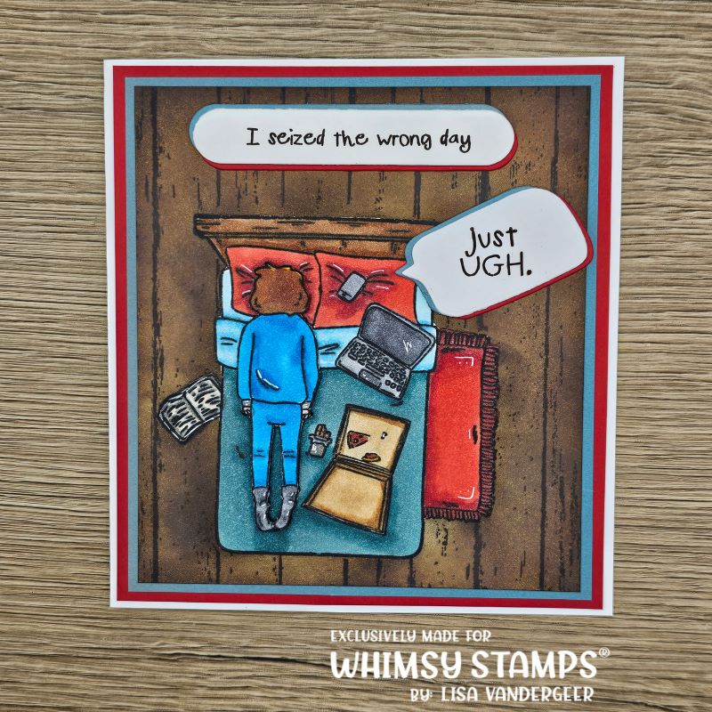 Just Ugh! Clear Stamps - Whimsy Stamps
