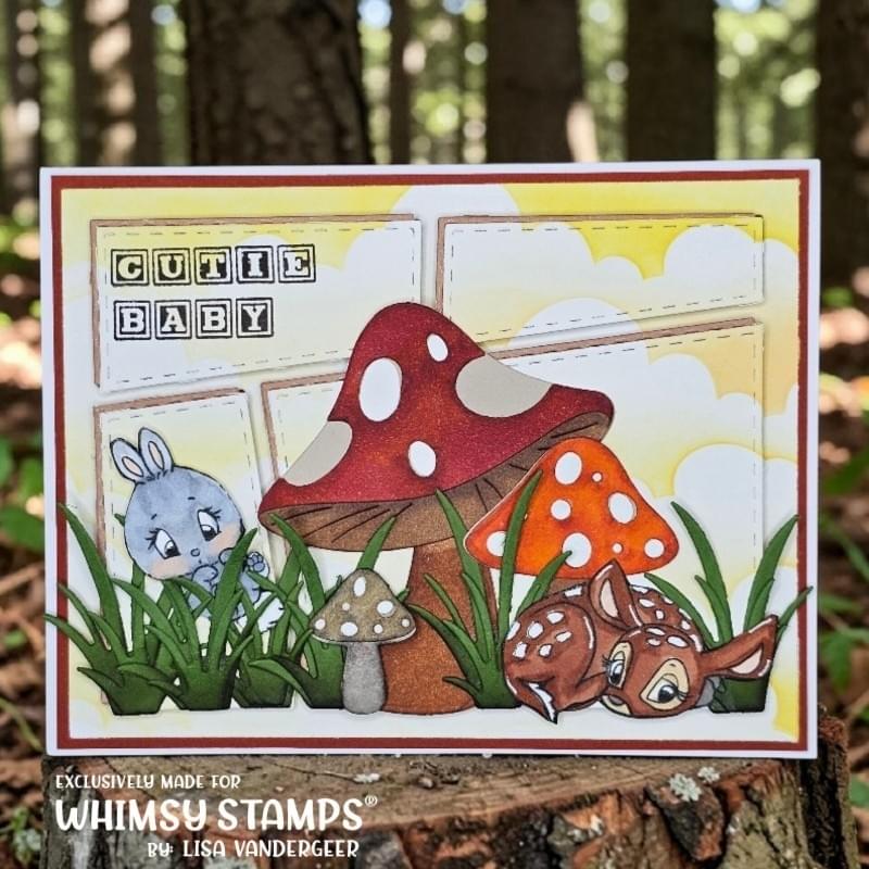 Critter Babies Clear Stamps - Whimsy Stamps