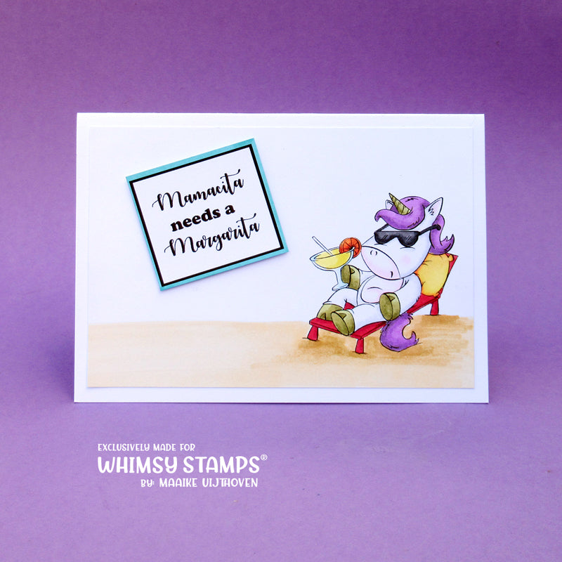 Caramel Mamacita - Digital Stamp - Whimsy Stamps