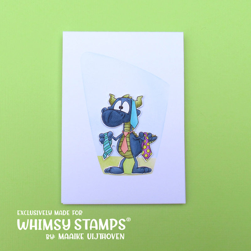 Dudley Ties - Digital Stamp - Whimsy Stamps