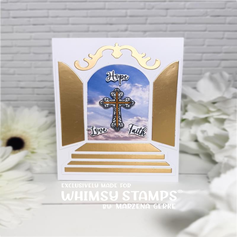 Crosses Clear Stamps - Whimsy Stamps