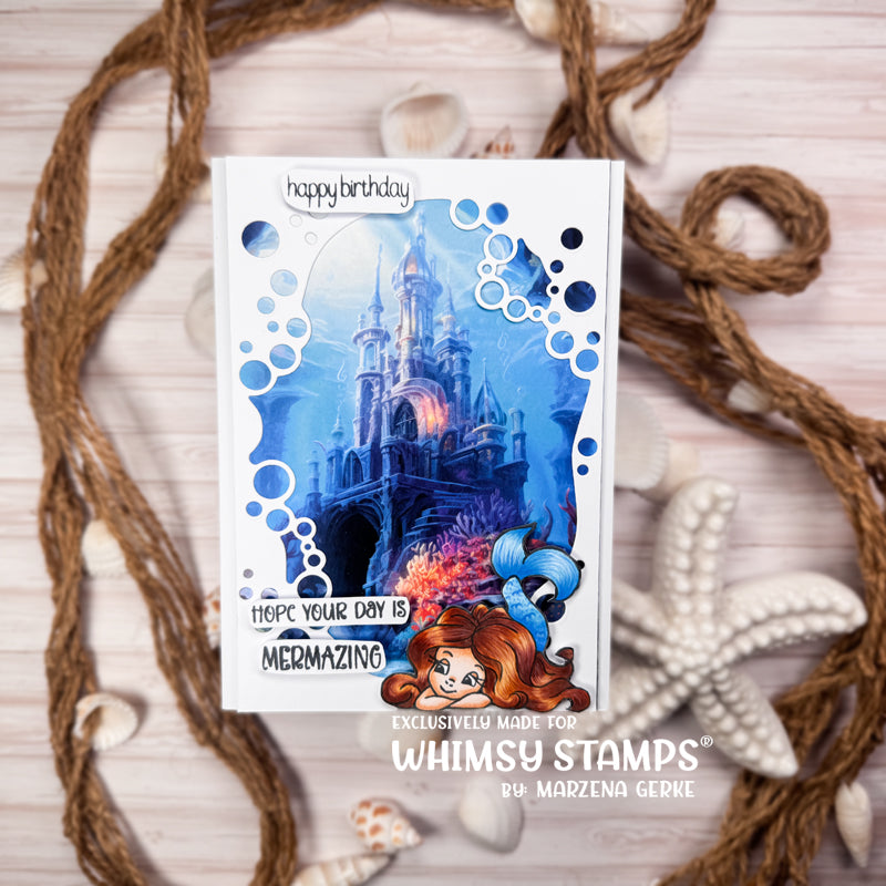 **NEW Bubbly Die - Whimsy Stamps