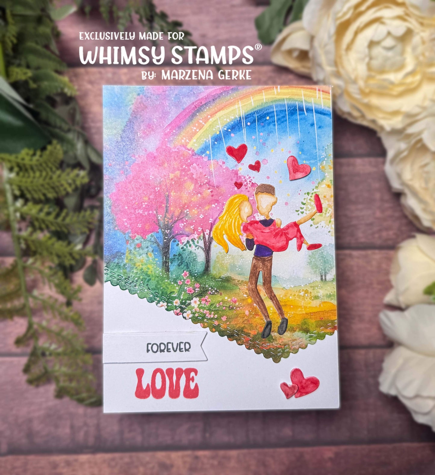 Happy Couple Die Set - Whimsy Stamps