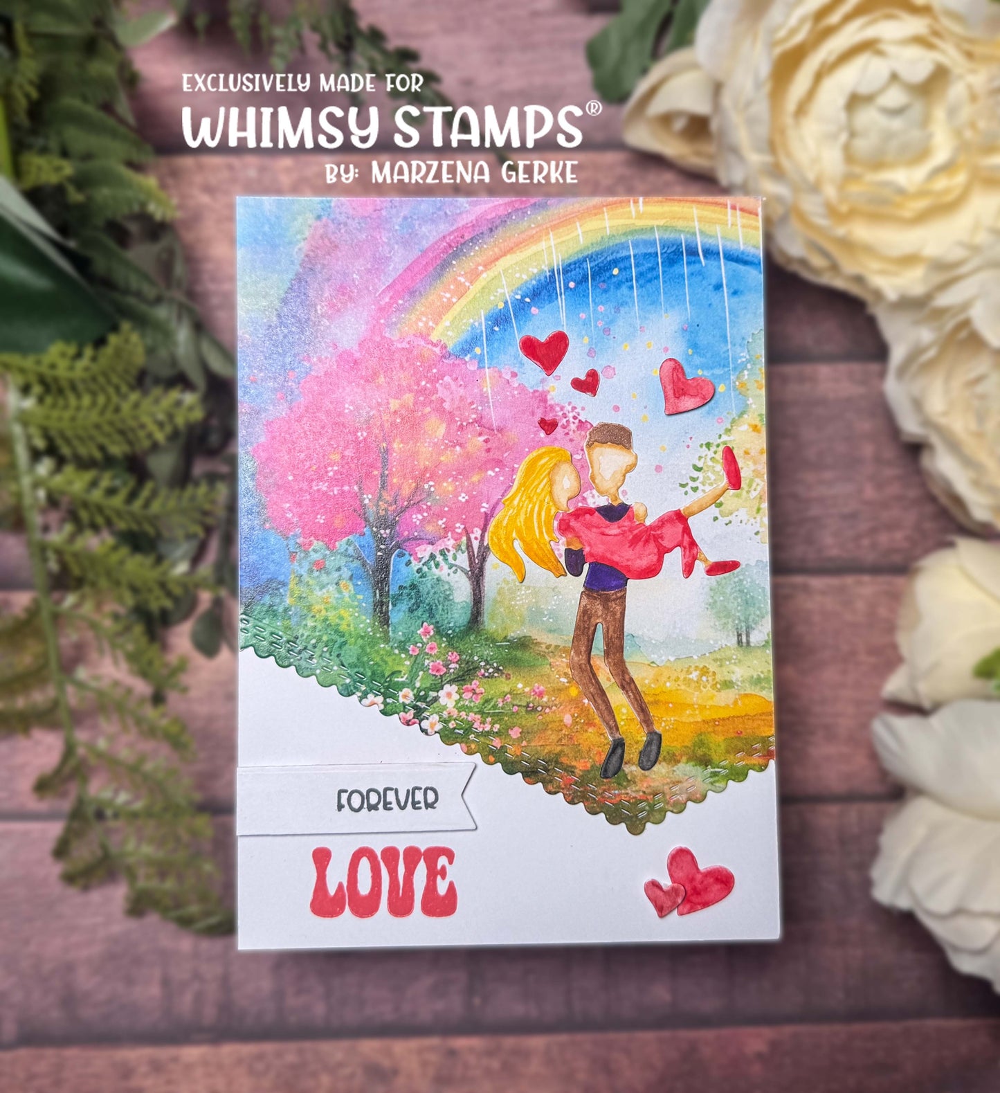 Happy Couple Die Set - Whimsy Stamps