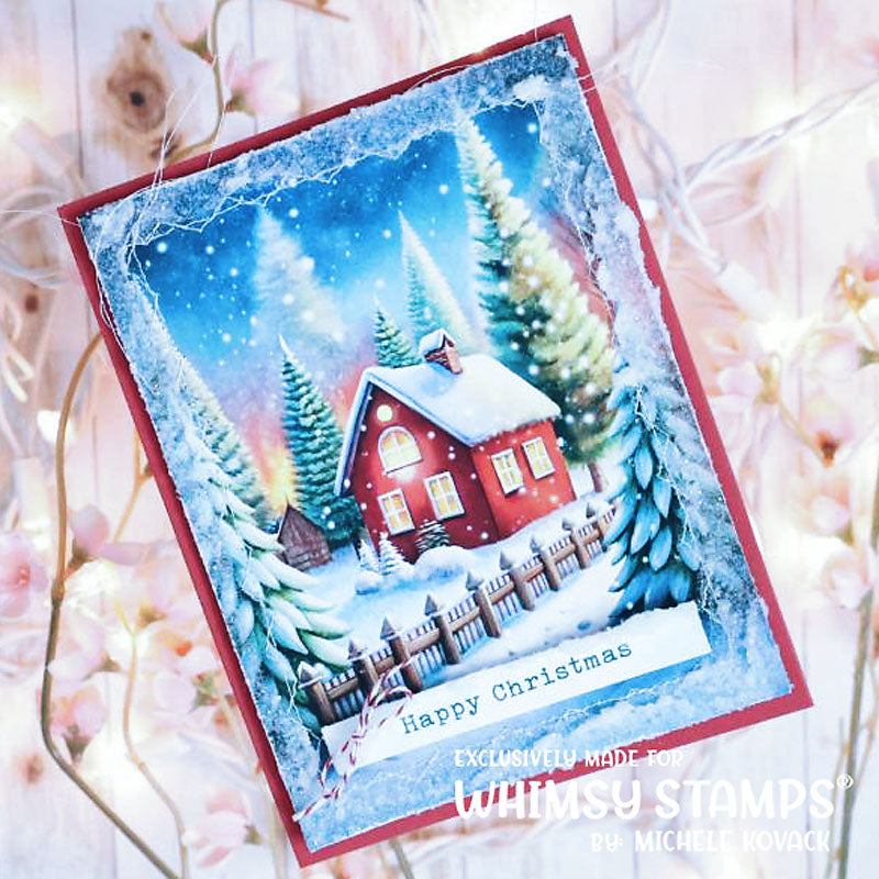 *NEW Quick Card Fronts - Merry Mail - Whimsy Stamps